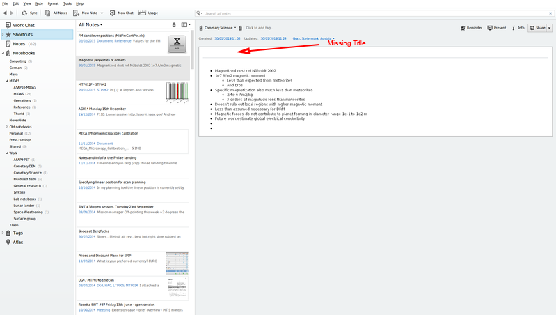 wine and evernote linux